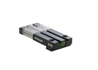 Meprolight FT Bullseye P-Series Dovetail Tritium/Fiber Optic Fixed Rear Sight