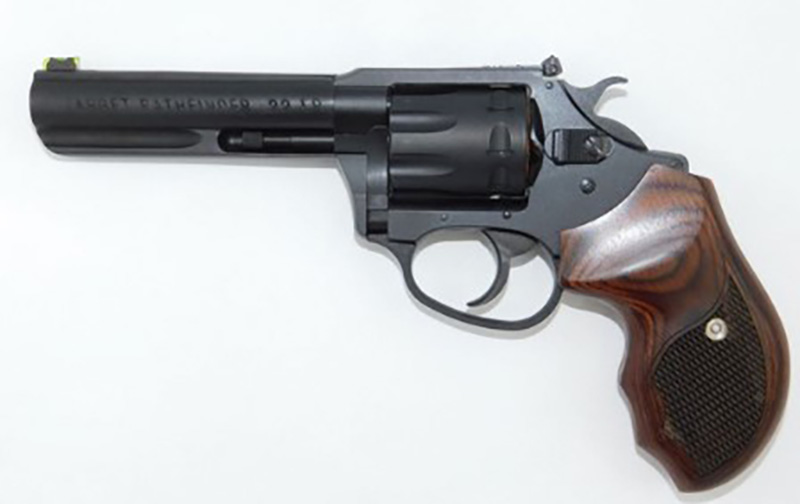 Charter Arms Pathfinder Lite .22 LR 4.2 in Revolver, Black/Rosewood, 8-Round