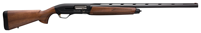 Browning Maxus II Hunter Semi-Auto 12 Gauge, 28 in Barrel, 4+1, Walnut Stock