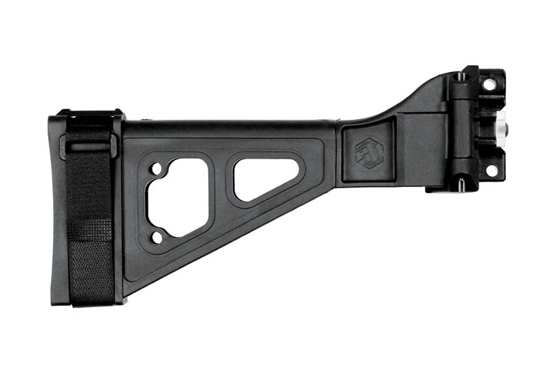 SB Tactical SBT5K Side-Folding Stabilizing Brace Black for HK MP5K