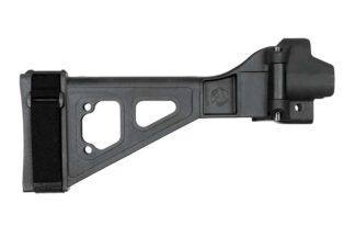 SB Tactical SBT5-22 Side Folding Pistol Brace, Fits HK MP5 .22LR, Black