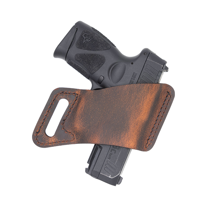 Versacarry Arma OWB Leather Holster, Brown, Size 2, Right-Hand
