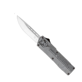 Cobratec Knives Lightweight OTF Knife 3.25 in D2 Steel Dual Action