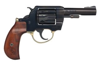 Henry Repeating Arms Golden Boy Revolver .22 LR 4in Blued/Walnut 10 Rounds Birdshead Grip
