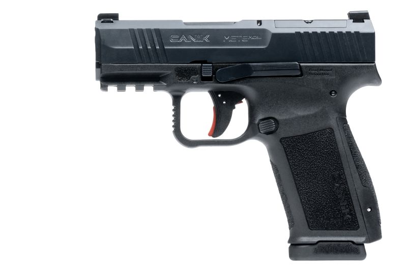 Canik METE MC9L 9mm Striker-Fired 3.18 in Barrel, Black, Optic Ready, 17+1 Rounds