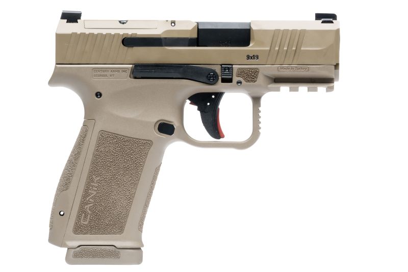 Canik METE MC9 L 9mm Striker-Fired Semi-Auto Pistol, 3.18 in Barrel, Flat Dark Earth, 17+1