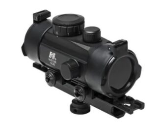 NCStar 30mm Red Dot Optic with AR Carry Handle, Black