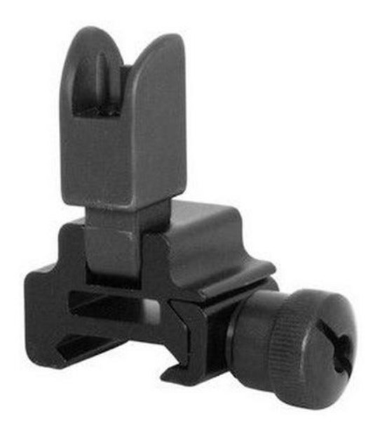 NCStar AR15 Flip-Up Front Sight, Low Gas Block, Black