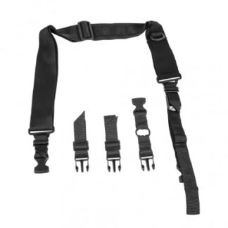 NCStar VISM 2-Point Tactical Sling, Black Nylon, 55"-72" Adjustable