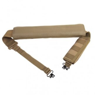 NCStar VISM Shotgun Bandolier Sling with Sling Swivel Hardware (Tan)