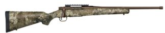 Mossberg Patriot Predator Bolt Action .450 Bushmaster 20 in 4+1 Strata Camo Synthetic