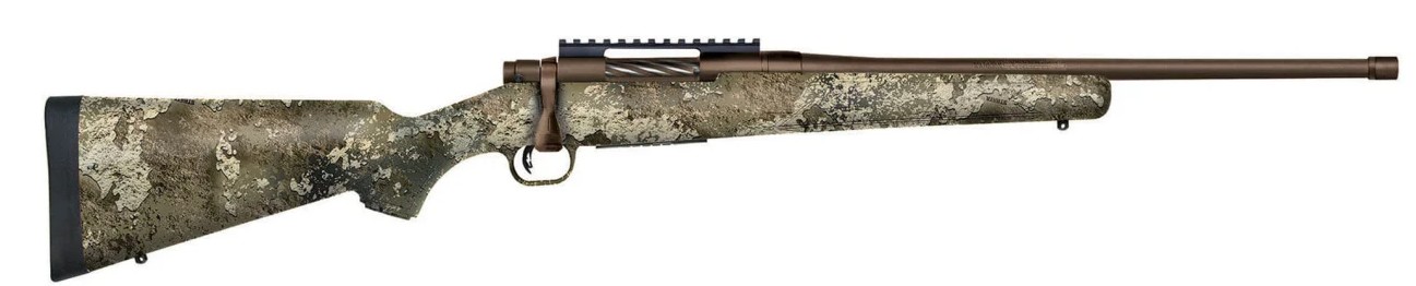 Mossberg Patriot Predator Bolt Action .450 Bushmaster 20 in 4+1 Strata Camo Synthetic