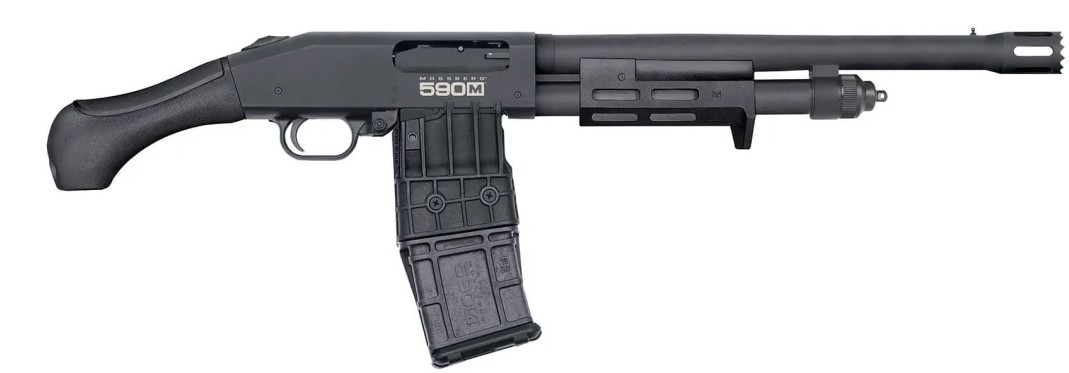 Mossberg 590M Standoff 12 Gauge Pump Action Shotgun with 14.25" Barrel