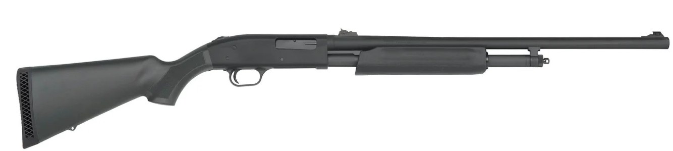 Mossberg 500 Slugster Pump-Action 12 Gauge 24 in Barrel 5+1 Rounds Matte Blue