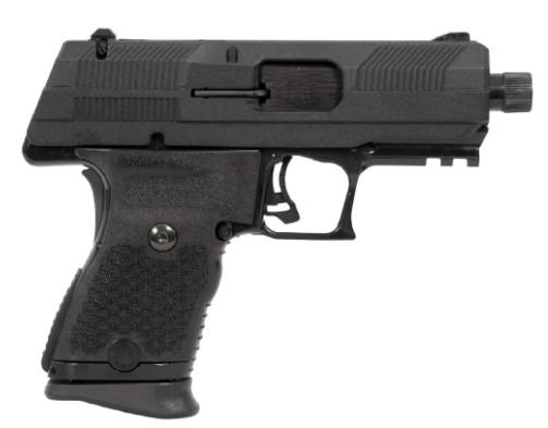 Hi Point Firearms YC9 HC 9mm Striker-Fired Pistol with Threaded Barrel, Black