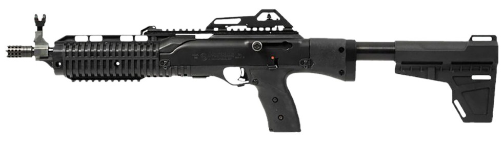 Hi-Point 495P .45 ACP 14.25 in Threaded Barrel with Brace, Black Adjustable Sights