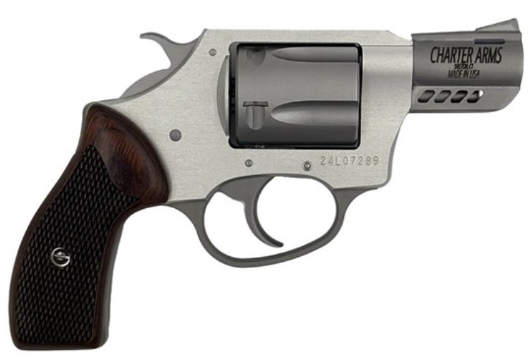 Charter Arms Coyote Revolver .380 ACP 2" Ported Barrel, Fixed Sights, 5-Round