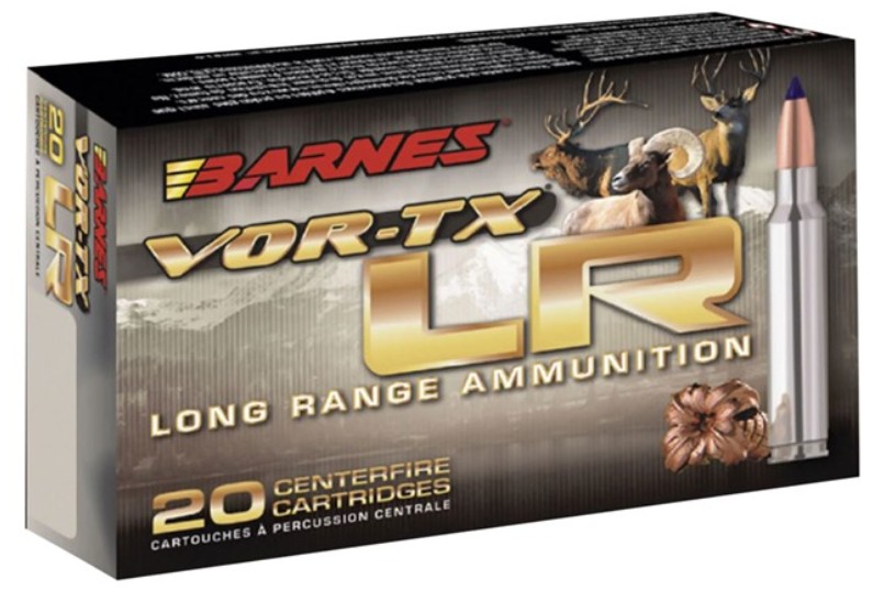 Barnes VOR-TX Long Range 6mm Creedmoor 95 Grain LRX Boat Tail 20 Rounds