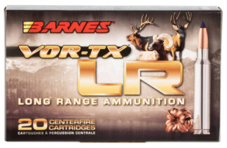 Barnes Vor-Tx Long Range 6.5 PRC 127gr LRX-BT Rifle Ammo, 20 Rounds/Box