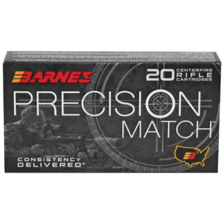 Barnes Precision Match Burner 6.5 PRC 145 Gr Open Tip Match Boat Tail 20 Rounds