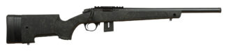 Bergara BMR-X .22 LR Bolt Action 18 in Threaded Barrel, 10+1 Rounds, Black/Green Synthetic Stock