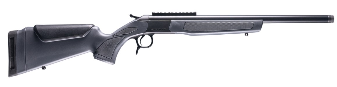 CVA Scout .360 Buckhammer 20" Threaded Barrel TB Rail Rifle Blued/Grey