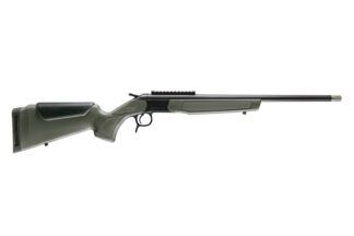 CVA Scout Spur .410 Bore 20in Threaded Single-Shot Shotgun, Blued/OD Green, 1 Round
