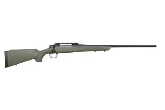 CVA Cascade 7mm Remington Magnum Bolt Action Rifle, 24 in Threaded Barrel, Graphite Black/OD Green