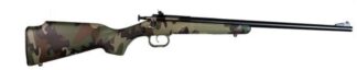 Davey Crickett Crickett Gen 2 Youth My First Rifle .22 LR, 16.125 in Blued, M81 Camo Synthetic