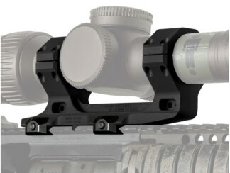 Reptilia AUS 34mm Optic Mount, 1.54 in Mount Height, Picatinny, Black