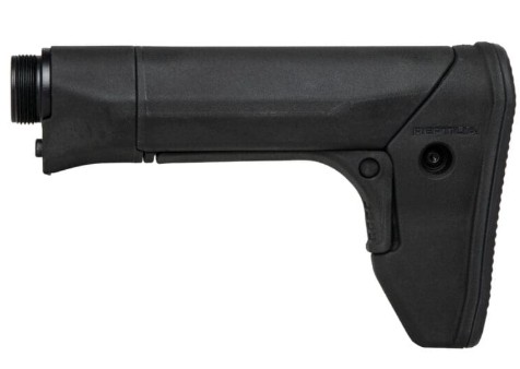 Reptilia RECC-E Fixed Carbine Stock for SR-15/M4/AR-15, Black