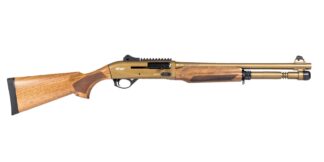 G-Force Arms Gatlander 12 Gauge 18.5 in Semi-Auto Shotgun, Bronze and Walnut Finish