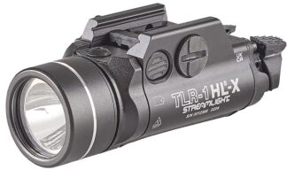 Streamlight TLR-1 HL-X Weapon Light, 1000 Lumens, Black