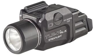 Streamlight TLR-7 HL-X 1000-Lumen USB Rechargeable Universal Rail Weapon Light, Black
