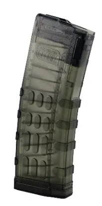 KCI USA AR-15 .223 Rem/5.56 NATO 30-Round Polycarbonate Magazine, Smoke/Translucent