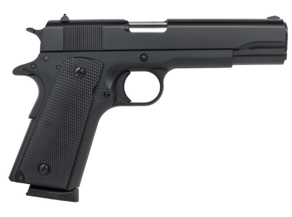 Tisas 1911A1 Service .45 ACP 5 in Fixed GI-Style Sights Black