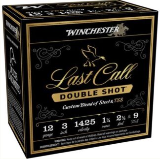 Winchester Last Call Double Shot 12 Gauge 1-1/4 oz #2.5 TSS Shot Ammunition (25 Rounds)