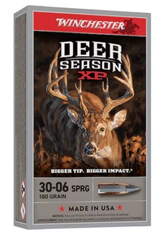 Winchester Deer Season XP .30-06 Springfield 180 Grain Centerfire Rifle Ammo, 20 Rounds