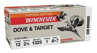 Winchester Xpert Steel G&T 12 Gauge 2-3/4 in 1 oz #6/#7 Shot, 100 Rounds Per Box