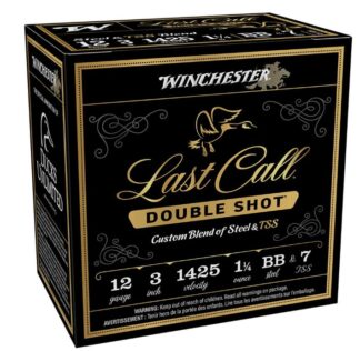Winchester Last Call Double Shot 12 Gauge 3in #BB/#7 TSS 1-1/4oz 25 Rounds