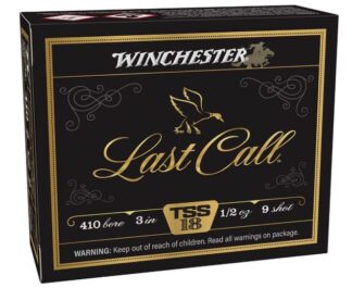 Winchester Last Call TSS .410 Bore 3 in #9 Shot, 1/2 oz, 10 Rounds