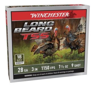 Winchester Long Beard 28 Gauge 3 in 1-1/2 oz #9 TSS Shotshell (5 Rounds)