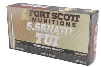Fort Scott Munitions 5.56 NATO TUI 62 gr 20rd