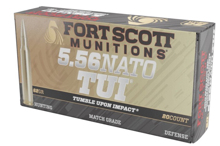 Fort Scott Munitions 5.56 NATO TUI 62 gr 20rd