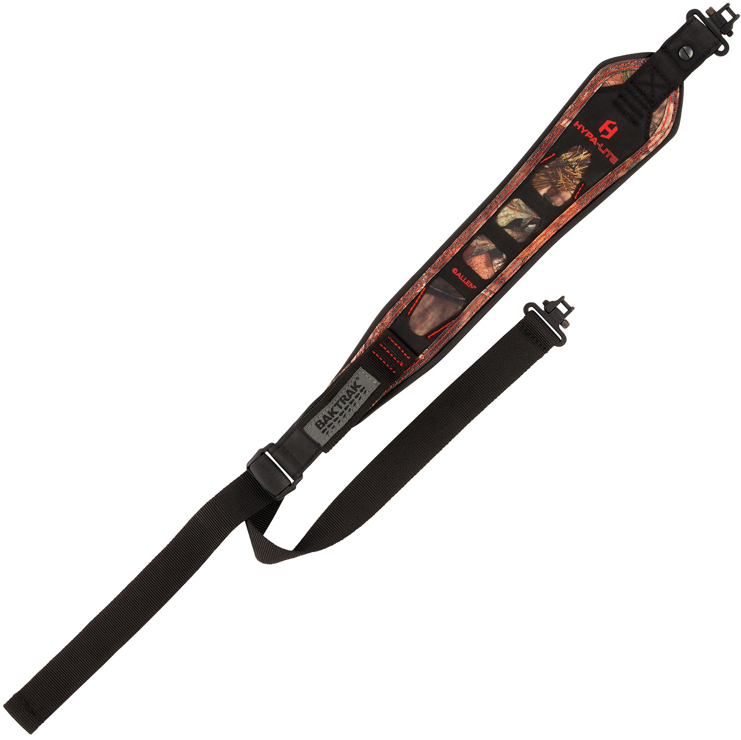 Allen Company BakTrak Hex Sling, Adjustable Rifle Sling, Mossy Oak Break-Up Country Hypalon
