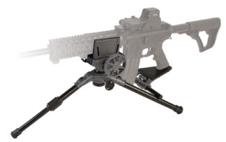 Caldwell Precision Turret Shooting Rest 821400 Black Aluminum 22.4 in x 5.5 in