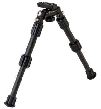 Caldwell Accumax Premium M-LOK/KeyMod Bipod, Carbon Fiber, 6-9 in Height, Black