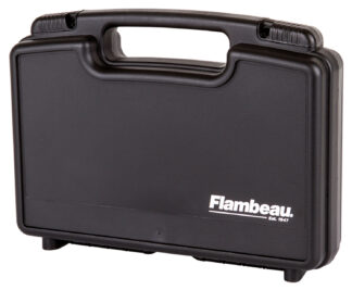 Flambeau Safe Shot Pistol Pack Case 6450SC Black Polymer, Interior 13.375 in x 7.25 in x 3 in