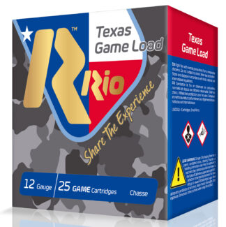 Rio Ammunition Top Game Texas Game Load 12 Gauge 2.75" 1-1/4 oz #7.5 Shot 25 Rounds