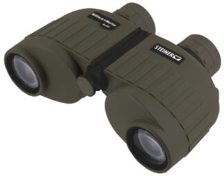 Steiner Military-Marine 8x30mm Porro Binoculars, OD Green Makrolon with Rubber Armor